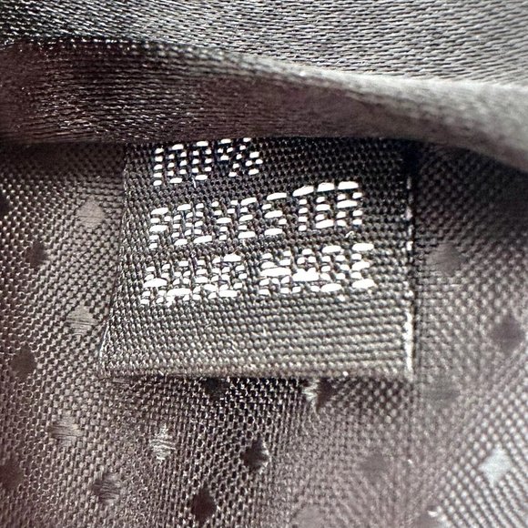 Fifty Shades of Gray Neckties Set of 5 Black Satin NEW - Picture 3 of 3